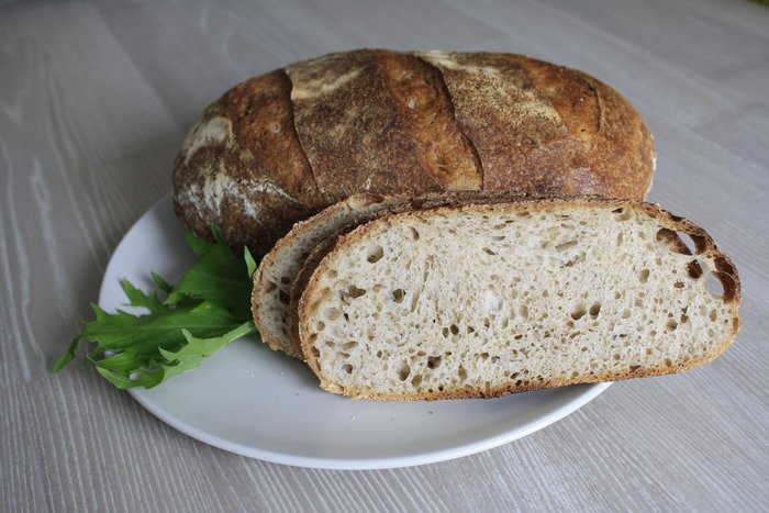 Light rye sourdough