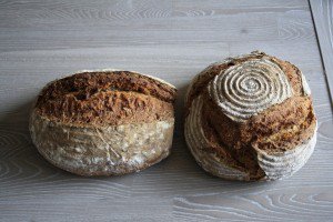 Baked sunflower rye bread Baked sunflower rye bread
